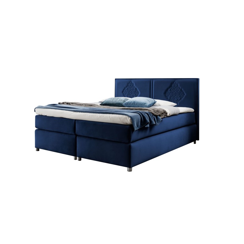 Line continental bed with decorative stitching – elegance and sleeping comfort Line continental bed with decorative stitching – elegance and sleeping comfort