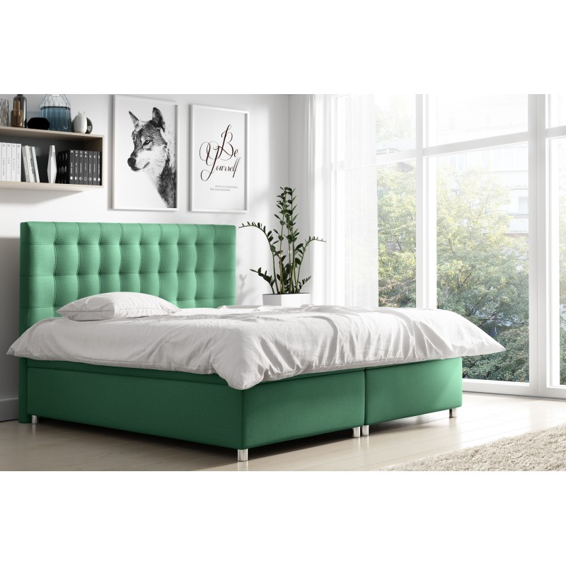 Continental bed Lotos with storage - luxury and functionality in one Continental bed Lotos with storage - luxury and functionality in one
