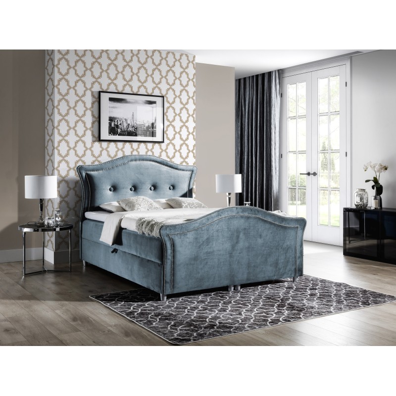 Continental bed Eden with a storage container for bedding, Riviera 91 | Elegant and comfortable bed for the bedroom Continental bed Eden with a storage container for bedding, Riviera 91 | Elegant and comfortable bed for the bedroom