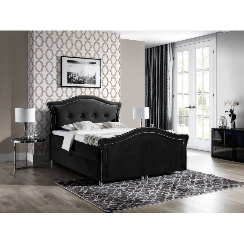 Continental bed Eden with a storage container for bedding, Riviera 91 | Elegant and comfortable bed for the bedroom Continental bed Eden with a storage container for bedding, Riviera 91 | Elegant and comfortable bed for the bedroom