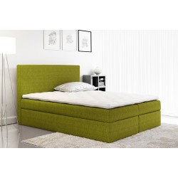 Continental Bed Rubin with Bedding Storage in Fabric nan, Olimp 18 | Comfort and Practicality in Your Bedroom