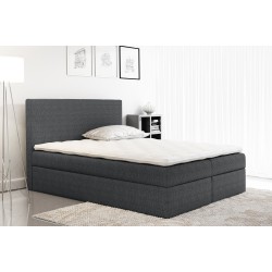 Continental Bed Rubin with Bedding Storage in Fabric nan, Olimp 18 | Comfort and Practicality in Your Bedroom