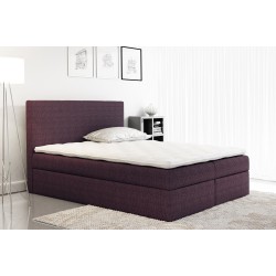 Continental Bed Rubin with Bedding Storage in Fabric nan, Olimp 18 | Comfort and Practicality in Your Bedroom