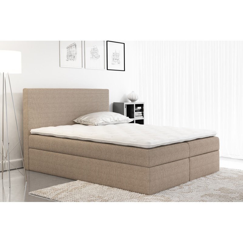 Continental Bed Rubin with Bedding Storage in Fabric nan, Olimp 18 | Comfort and Practicality in Your Bedroom Continental Bed Rubin with Bedding Storage in Fabric nan, Olimp 18 | Comfort and Practicality in Your Bedroom