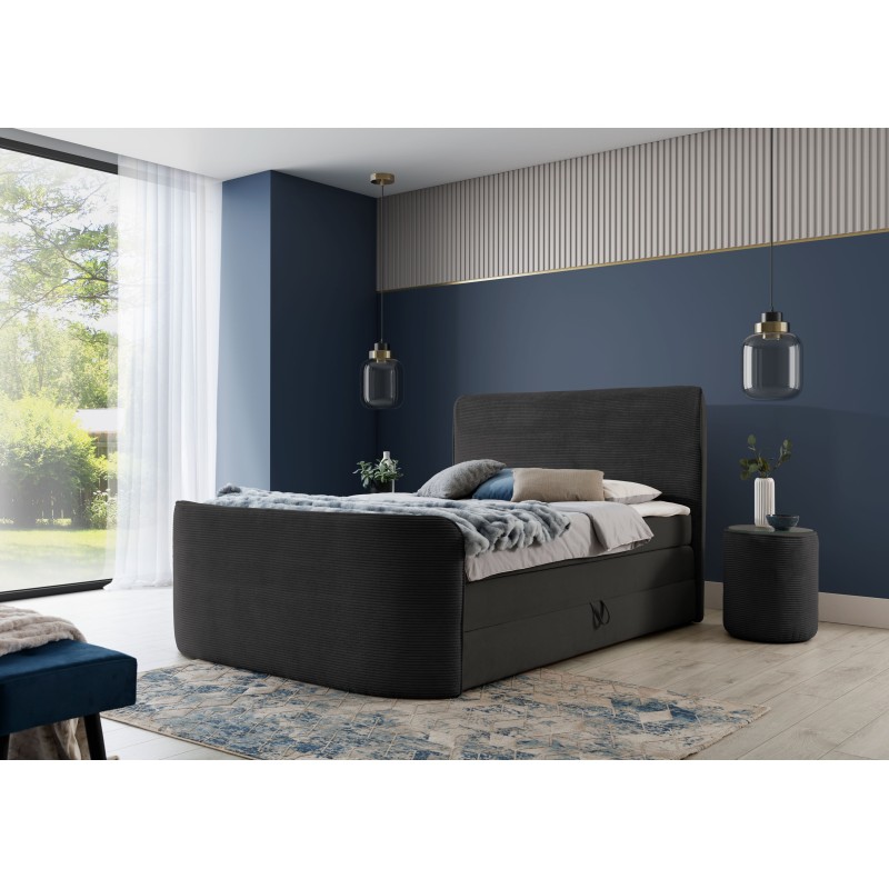 Luxury Bedroom Comfort | Continental Bed Forma with Storage Ottomans in Fabric Luxury Bedroom Comfort | Continental Bed Forma with Storage Ottomans in Fabric