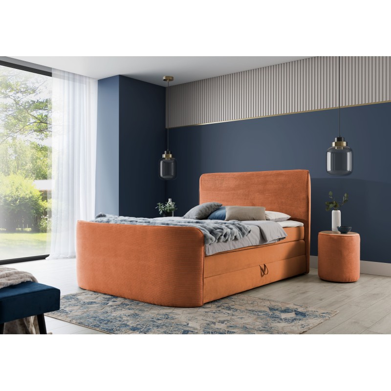 Luxury Bedroom Comfort | Continental Bed Forma with Storage Ottomans in Fabric Luxury Bedroom Comfort | Continental Bed Forma with Storage Ottomans in Fabric