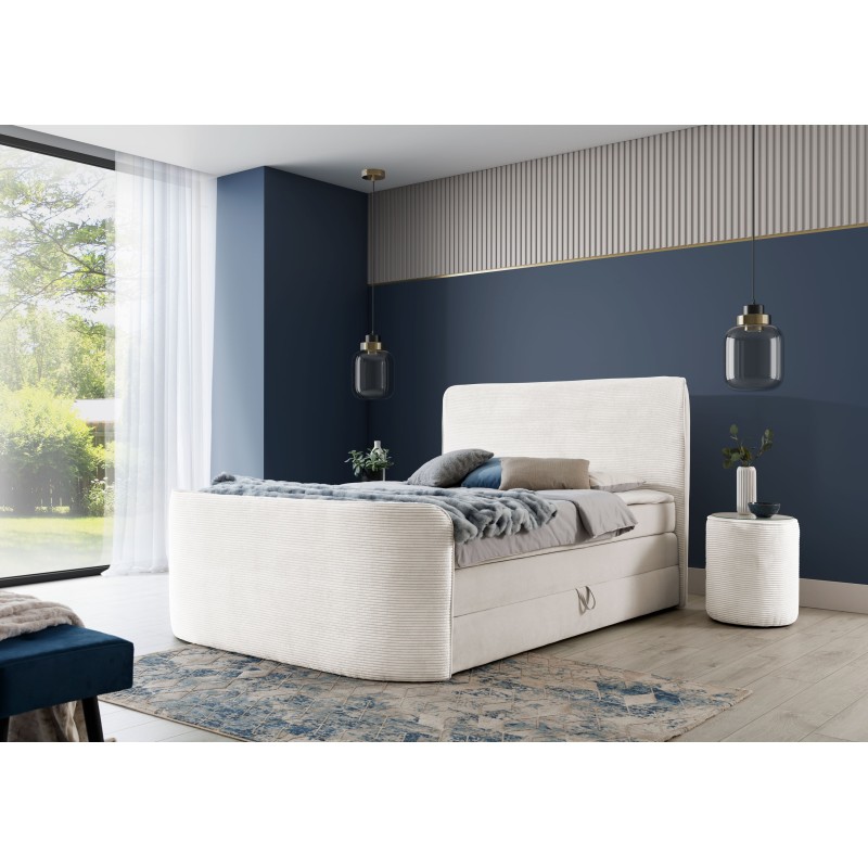 Luxury Bedroom Comfort | Continental Bed Forma with Storage Ottomans in Fabric Luxury Bedroom Comfort | Continental Bed Forma with Storage Ottomans in Fabric