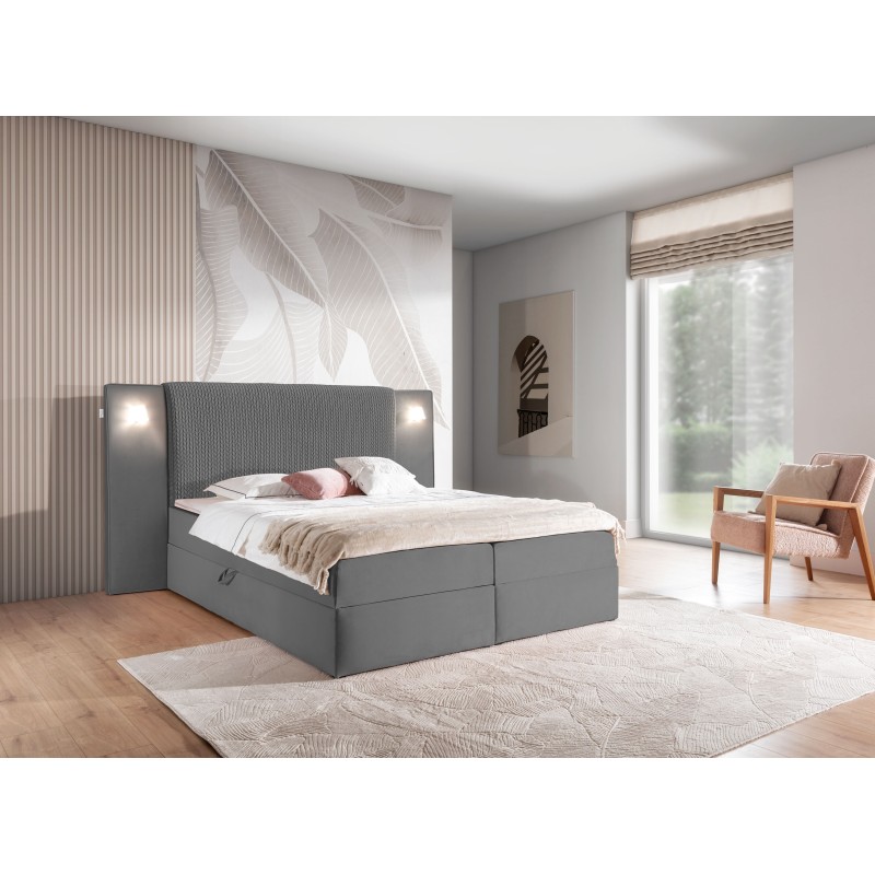 Luxus-Kontinentalbett Noxar mit Sensorbeleuchtung Luxus-Kontinentalbett Noxar mit Sensorbeleuchtung