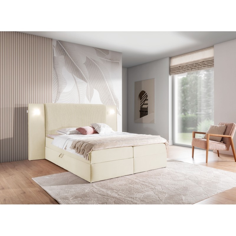 Luxus-Kontinentalbett Noxar mit Sensorbeleuchtung Luxus-Kontinentalbett Noxar mit Sensorbeleuchtung