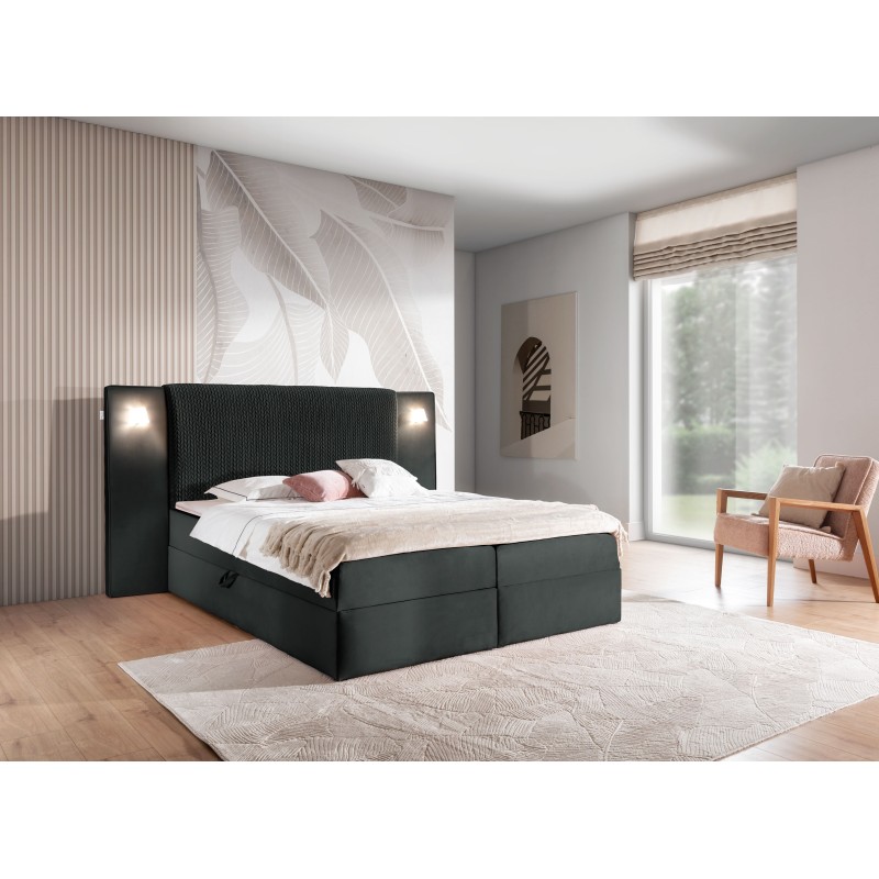 Luxus-Kontinentalbett Noxar mit Sensorbeleuchtung Luxus-Kontinentalbett Noxar mit Sensorbeleuchtung