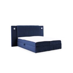 Cama Continental de Lujo Noxar con Iluminación Sensorial Cama Continental de Lujo Noxar con Iluminación Sensorial