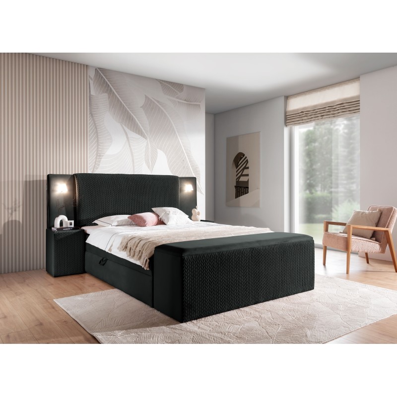 Luxus-Kontinentalbett Noxar mit Sensorbeleuchtung Luxus-Kontinentalbett Noxar mit Sensorbeleuchtung