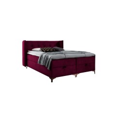 Cama continental Alvo con contenedor para ropa de cama en tela nan Cama continental Alvo con contenedor para ropa de cama en tela nan
