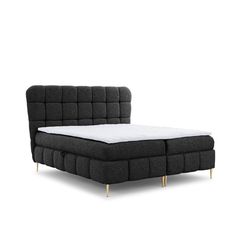 Prismo continental bed with decorative tufting – elegance and sleeping comfort Prismo continental bed with decorative tufting – elegance and sleeping comfort