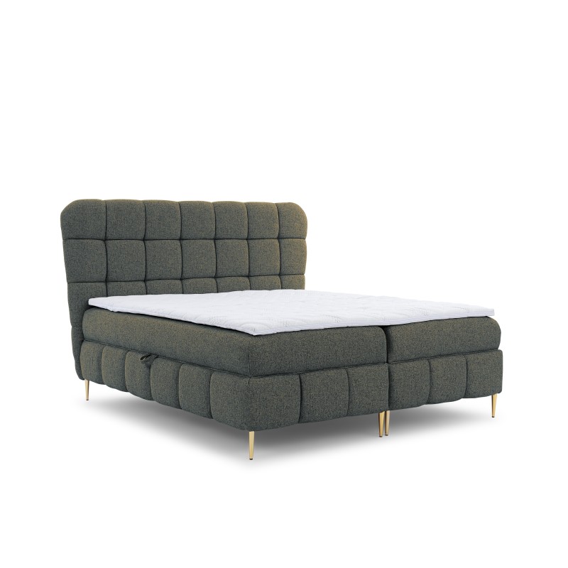 Prismo continental bed with decorative tufting – elegance and sleeping comfort Prismo continental bed with decorative tufting – elegance and sleeping comfort
