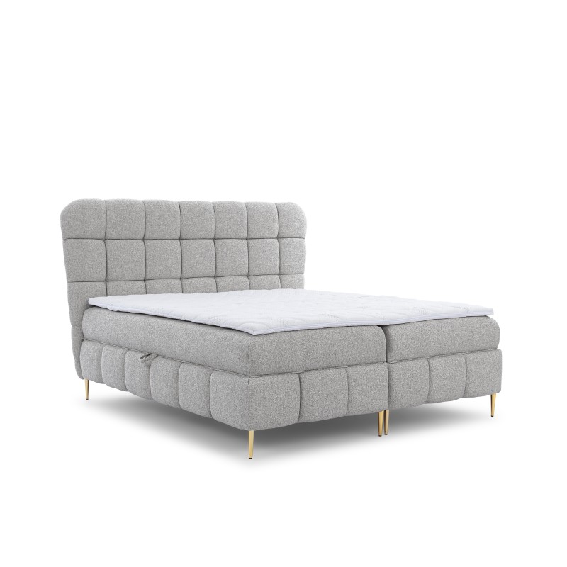 Prismo continental bed with decorative tufting – elegance and sleeping comfort Prismo continental bed with decorative tufting – elegance and sleeping comfort