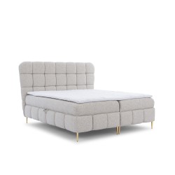 Prismo continental bed with decorative tufting – elegance and sleeping comfort Prismo continental bed with decorative tufting – elegance and sleeping comfort