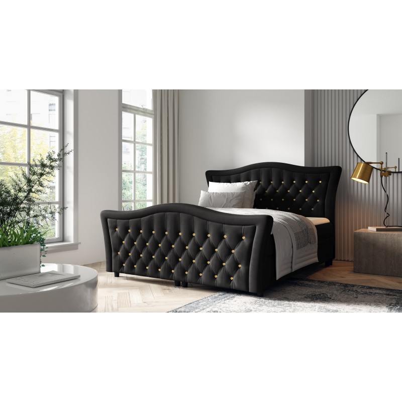 Continental bed Torvi with decorative quilting nan - match your sleep to the glamour style. Continental bed Torvi with decorative quilting nan - match your sleep to the glamour style.