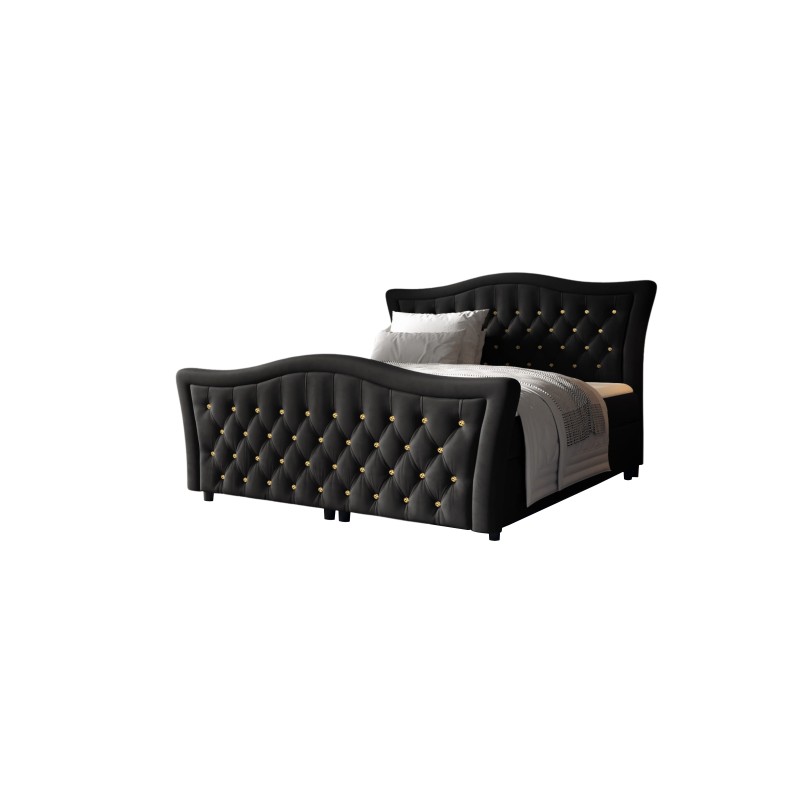 Continental bed Torvi with decorative quilting nan - match your sleep to the glamour style. Continental bed Torvi with decorative quilting nan - match your sleep to the glamour style.