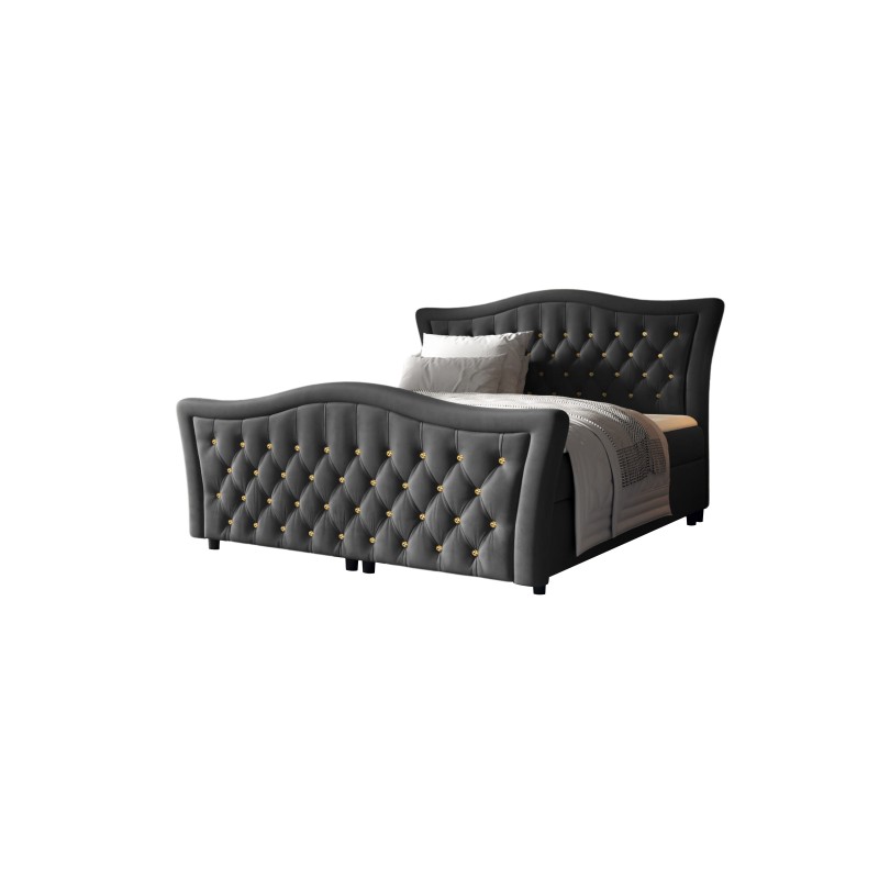 Continental bed Torvi with decorative quilting nan - match your sleep to the glamour style. Continental bed Torvi with decorative quilting nan - match your sleep to the glamour style.