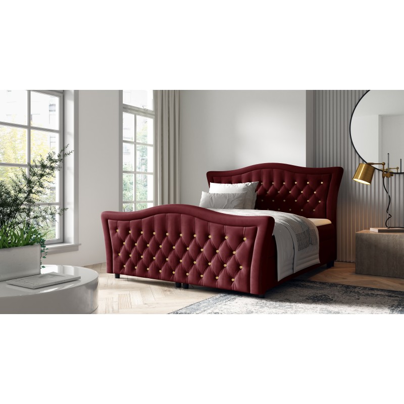 Continental bed Torvi with decorative quilting nan - match your sleep to the glamour style. Continental bed Torvi with decorative quilting nan - match your sleep to the glamour style.