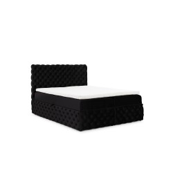 Cama continental Dormo acolchada con botones - comodidad y elegancia en tu dormitorio. Cama continental Dormo acolchada con botones - comodidad y elegancia en tu dormitorio.