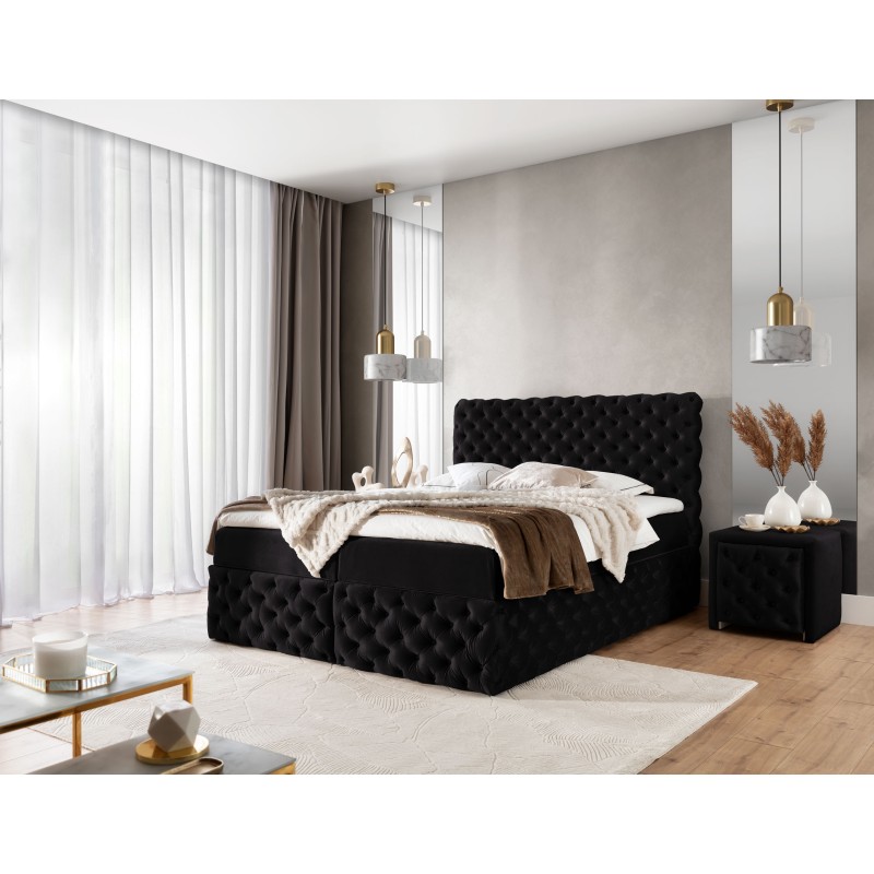 Dormo continental bed tufted with buttons - comfort and elegance in your bedroom Dormo continental bed tufted with buttons - comfort and elegance in your bedroom