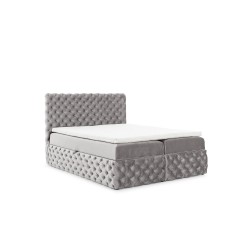Cama continental Dormo acolchada con botones - comodidad y elegancia en tu dormitorio. Cama continental Dormo acolchada con botones - comodidad y elegancia en tu dormitorio.
