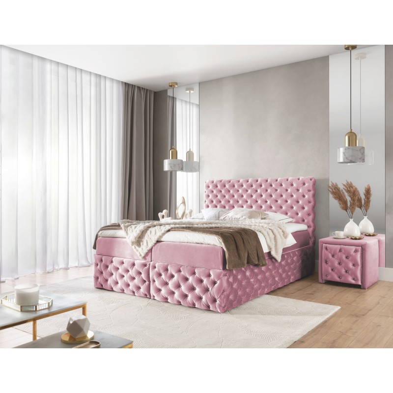 Dormo continental bed tufted with buttons - comfort and elegance in your bedroom Dormo continental bed tufted with buttons - comfort and elegance in your bedroom