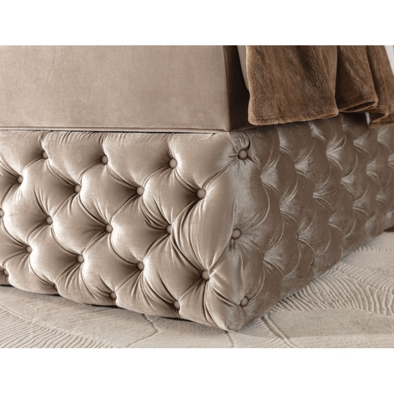 Dormo continental bed tufted with buttons - comfort and elegance in your bedroom Dormo continental bed tufted with buttons - comfort and elegance in your bedroom