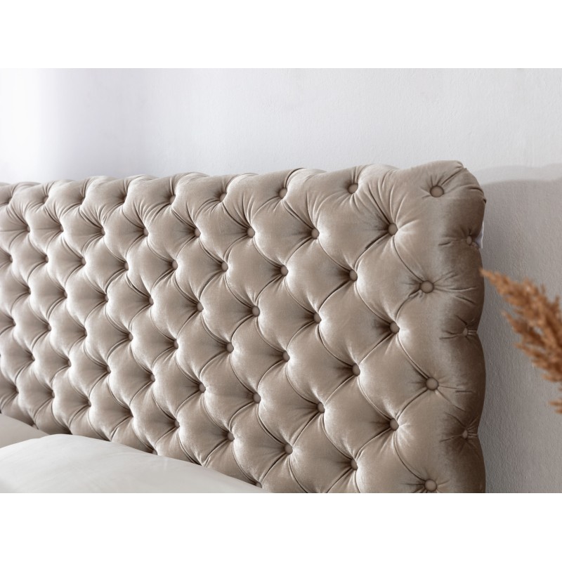 Dormo continental bed tufted with buttons - comfort and elegance in your bedroom Dormo continental bed tufted with buttons - comfort and elegance in your bedroom