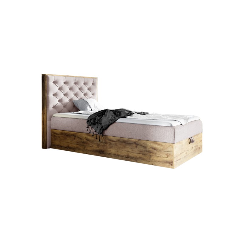 Luxaro III Comfortable Youth Bed with Storage - Faro 24 Fabric Luxaro III Comfortable Youth Bed with Storage - Faro 24 Fabric