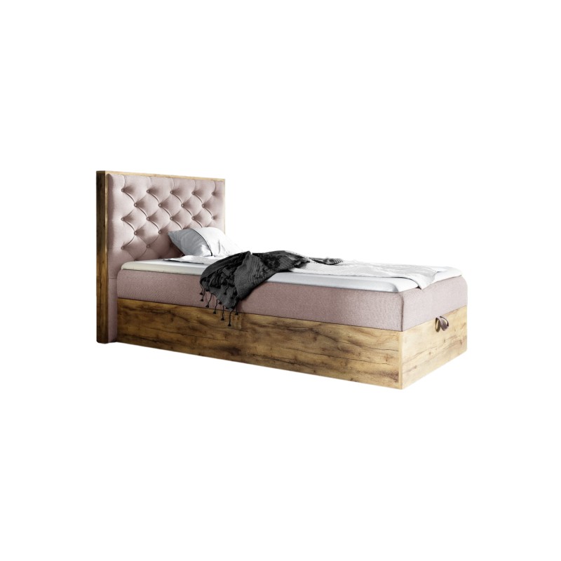 Luxaro III Comfortable Youth Bed with Storage - Faro 24 Fabric Luxaro III Comfortable Youth Bed with Storage - Faro 24 Fabric
