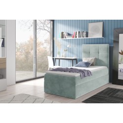 Kivo II youth bed with a bedding storage drawer - nan