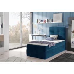 Kivo II youth bed with a bedding storage drawer - nan