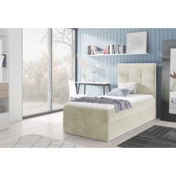 Kivo II youth bed with a bedding storage drawer - nan