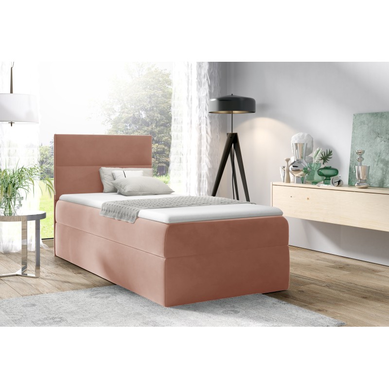 **Meta Title:** Kivo I Youth Bed with Bedding Storage - Fabric **Meta Title:** Kivo I Youth Bed with Bedding Storage - Fabric