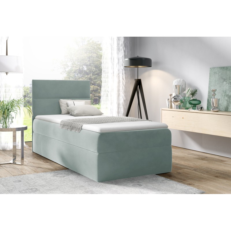 **Meta Title:** Kivo I Youth Bed with Bedding Storage - Fabric **Meta Title:** Kivo I Youth Bed with Bedding Storage - Fabric