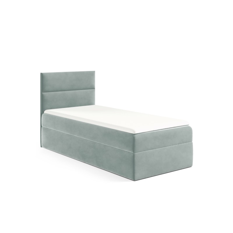 **Meta Title:** Kivo I Youth Bed with Bedding Storage - Fabric **Meta Title:** Kivo I Youth Bed with Bedding Storage - Fabric