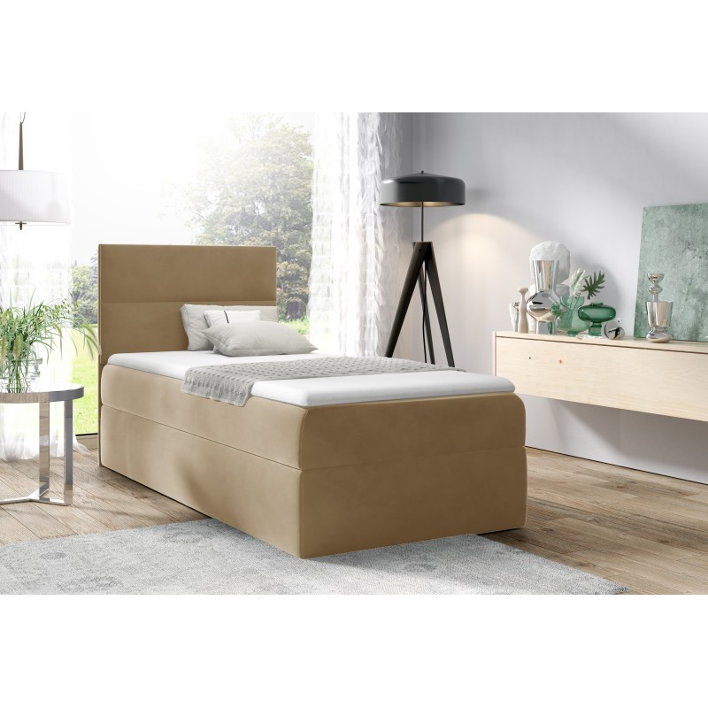 **Meta Title:** Kivo I Youth Bed with Bedding Storage - Fabric **Meta Title:** Kivo I Youth Bed with Bedding Storage - Fabric