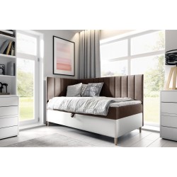 bMeta Title:/b Vitro III Youth Bed with Bedding Storage | Fresh 1 Fabric | Functional and Elegant