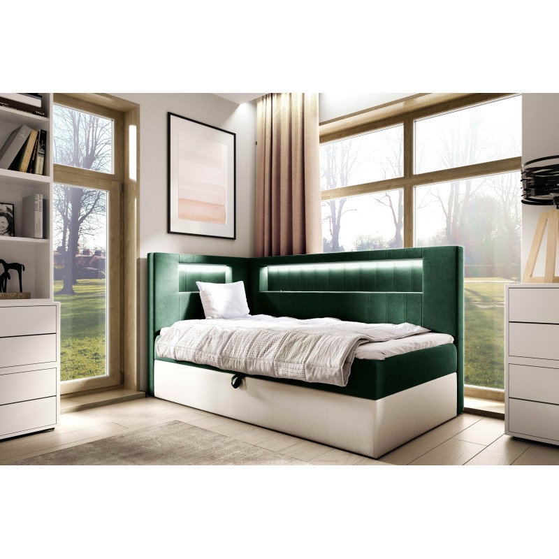Niva III bed with LED lighting and bedding storage Niva III bed with LED lighting and bedding storage