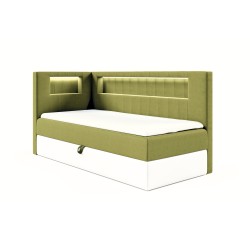 Cama Niva III con iluminación led y contenedor para ropa de cama Cama Niva III con iluminación led y contenedor para ropa de cama