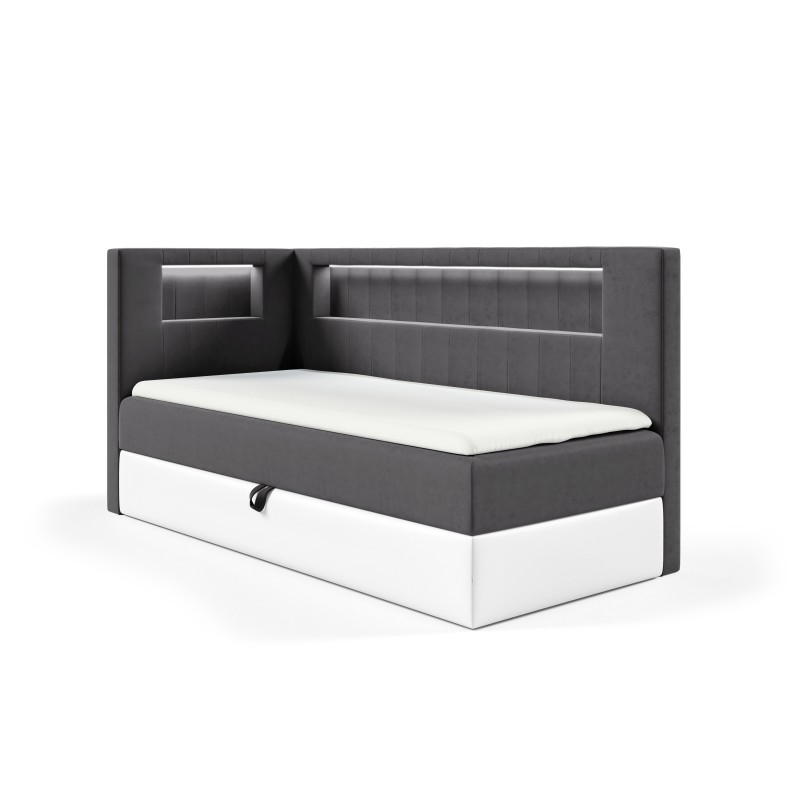 Niva III bed with LED lighting and bedding storage Niva III bed with LED lighting and bedding storage