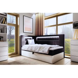 Niva III bed with LED lighting and bedding storage