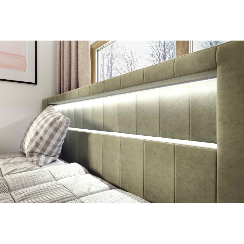 **Meta Title:** Niva II Bed with LED Lighting and Bedding Storage – The Perfect Place to Relax **Meta Title:** Niva II Bed with LED Lighting and Bedding Storage – The Perfect Place to Relax