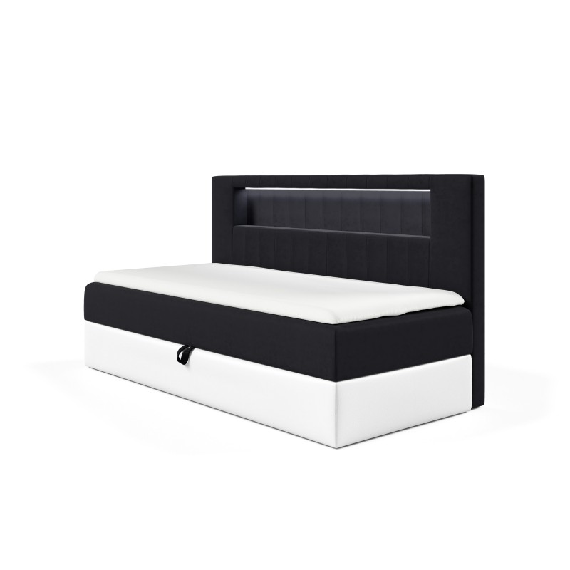 **Meta Title:** Niva II Bed with LED Lighting and Bedding Storage – The Perfect Place to Relax **Meta Title:** Niva II Bed with LED Lighting and Bedding Storage – The Perfect Place to Relax