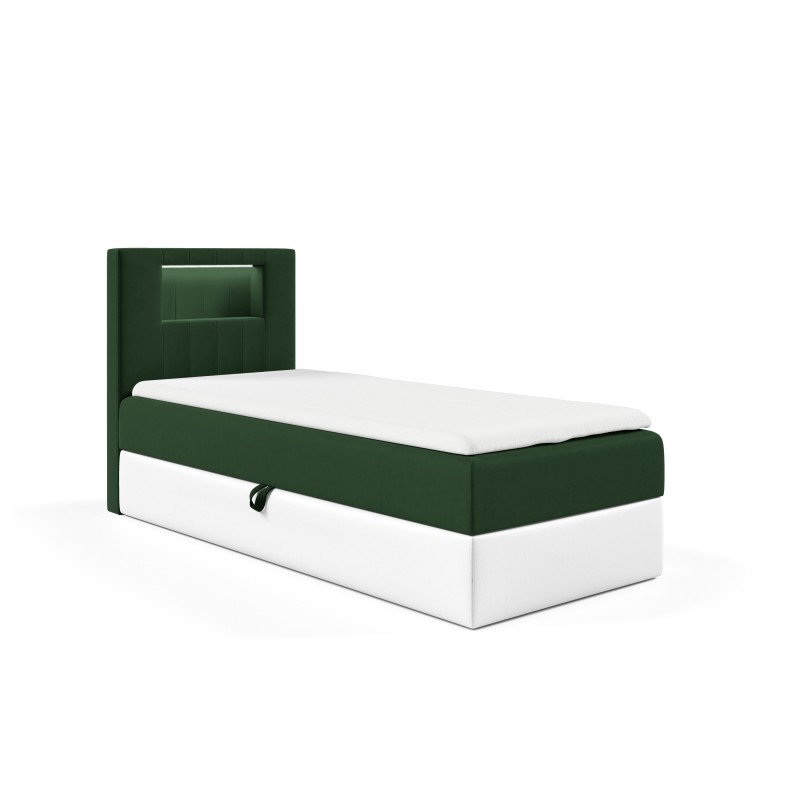 Niva I bed with LED lighting and a bedding storage drawer Niva I bed with LED lighting and a bedding storage drawer