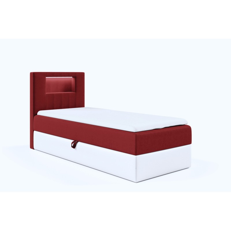 Niva I bed with LED lighting and a bedding storage drawer Niva I bed with LED lighting and a bedding storage drawer