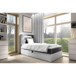 Niva I Bett mit LED-Beleuchtung und Bettkasten Niva I Bett mit LED-Beleuchtung und Bettkasten